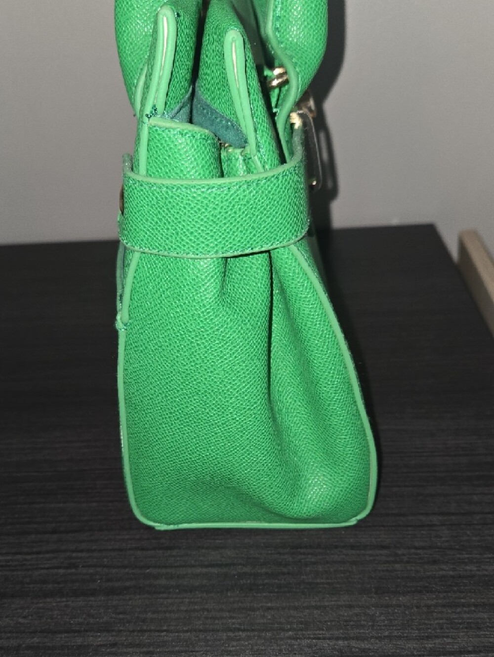 bebe Vibrant Green Top-Handle Satchel NEW - Picture 8 of 8